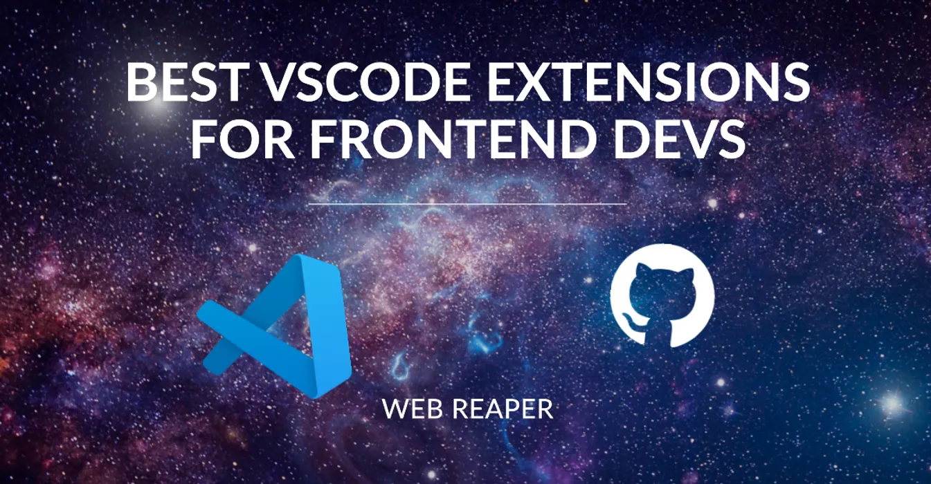 cover for 15 Best VSCode Extensions for Front-End Developers in 2023